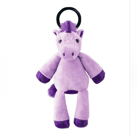 Scentsy Vega The Unicorn Berry Blessed Buddy Clip Purple Silver Star Vanilla - Picture 1 of 3
